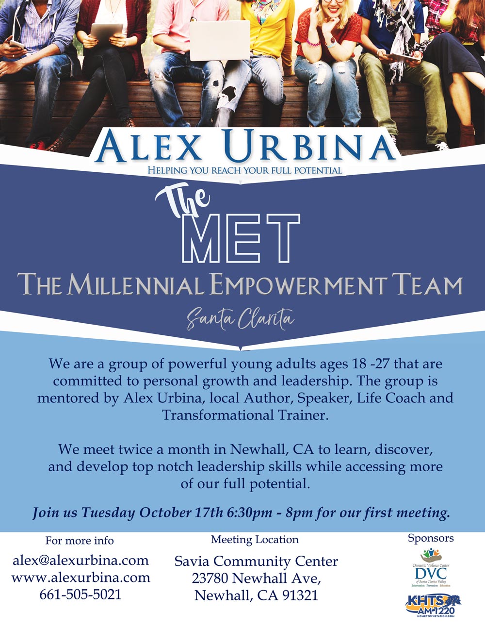 Alex Urbina - Young Adult Empowerment Group
